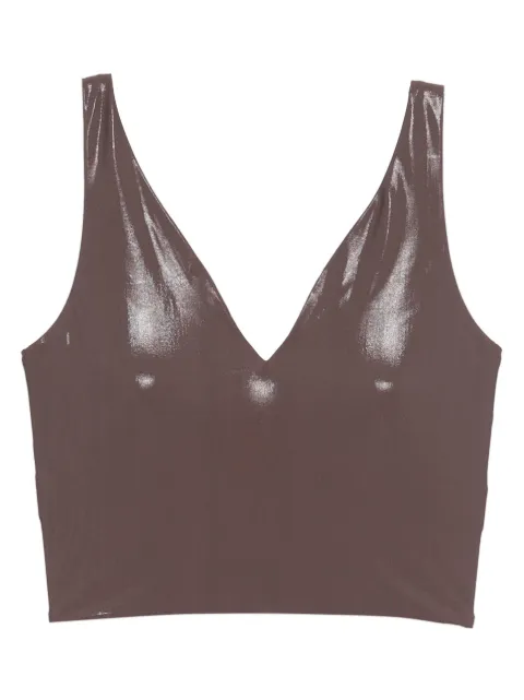 MACRON Beba V-neck sports bra Brown 20000574