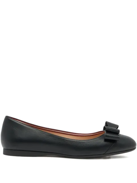 Bally Ysla bow ballet flats Black WA100DVT013