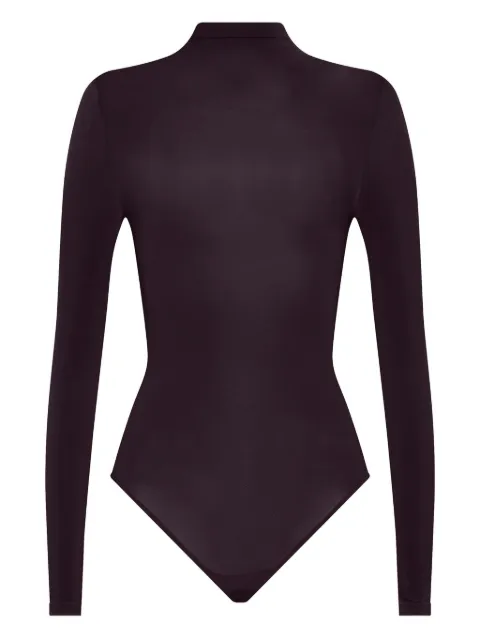 Wolford Buenos Aires high-neck bodysuit Purple 78313