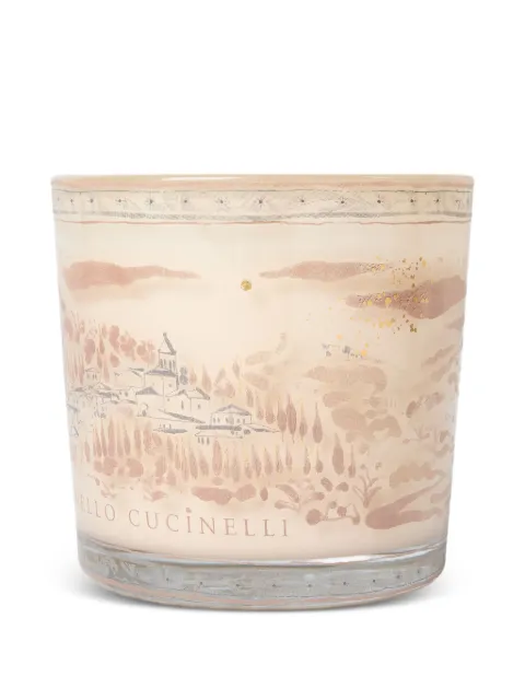 Brunello Cucinelli solomeo design candle Neutrals MLCANDG03CLATT