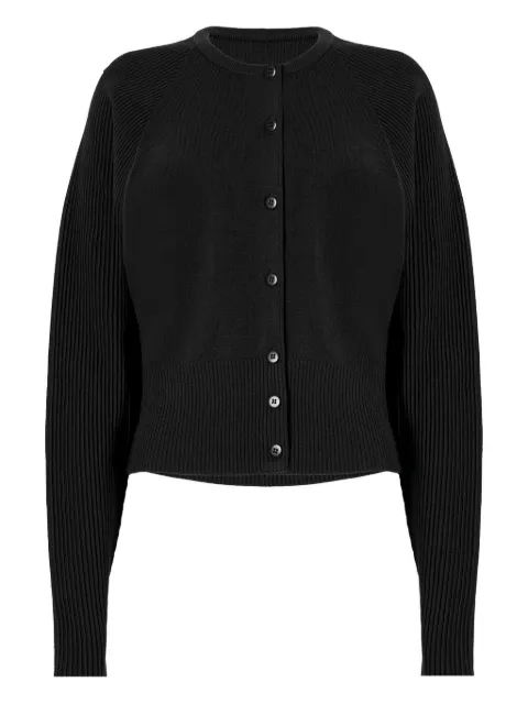 Wolford ribbed luxe cardigan Black 53469