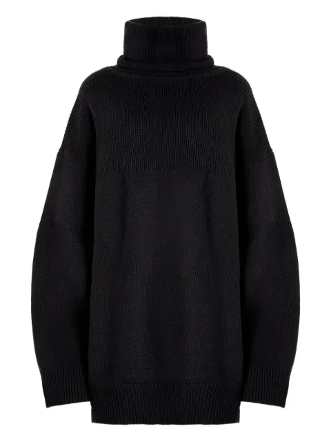 Wolford loose roll-neck knitwear Black 53473