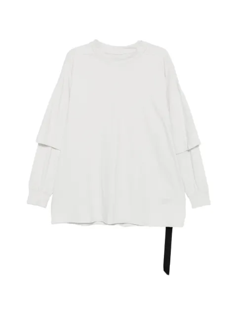 Rick Owens DRKSHDW Tommy Hustler sweater White DU01F4266RN
