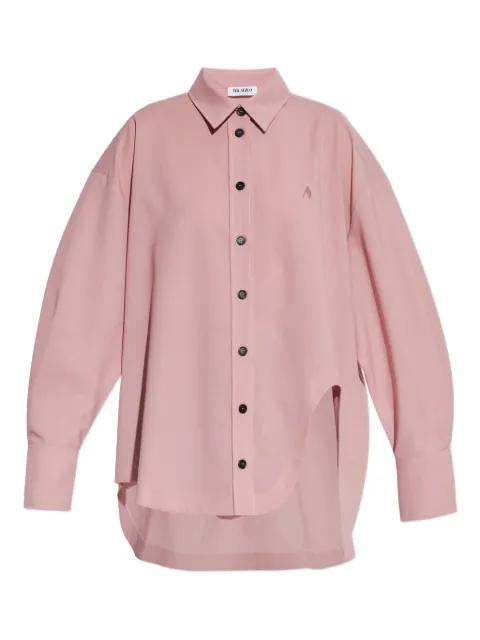 The Attico Diana button logo shirt Pink 260WCH00004PPW001AA