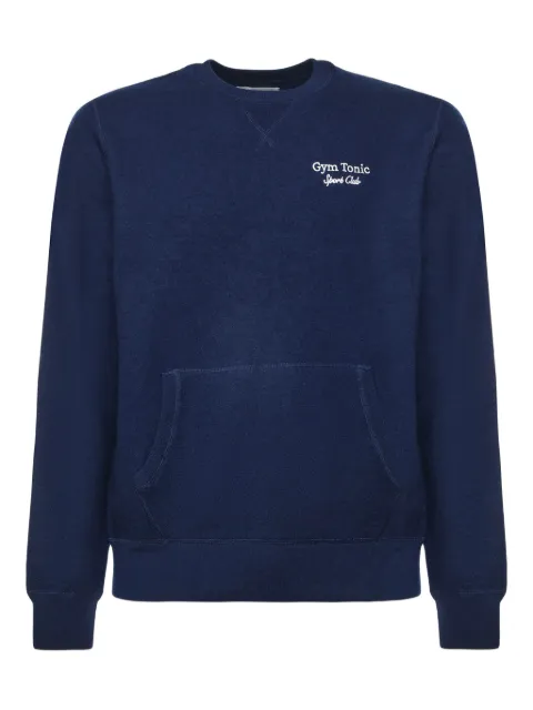 MC2 Saint Barth pocket embroidered sweatshirt Blue JAK000500074I