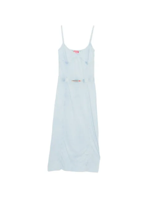 Diesel D-Ony strap midi dress Blue A183580KIBY