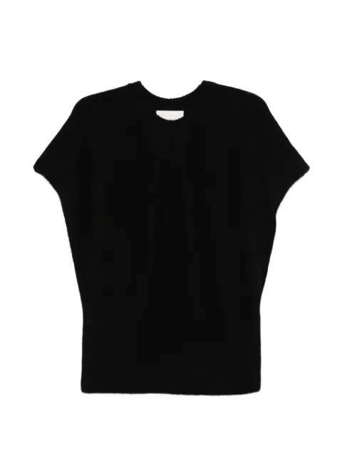 Lisa Yang Annelie batwing-sleeve sweater Black 2025300BL
