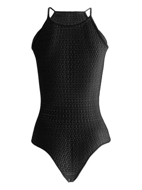 Wolford net daisy body Black 79343