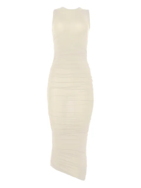 Wolford drape midi dress Neutrals 58312