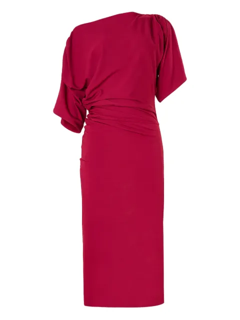 Wolford drape midi dress Red 53465
