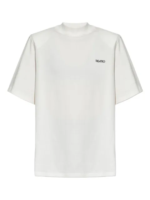 The Attico oversized-fit logo-detail T-shirt White 260WCT00360J