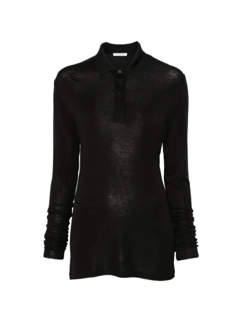 ENTIRE STUDIOS buttoned polo shirt Black ESSS26PO01241