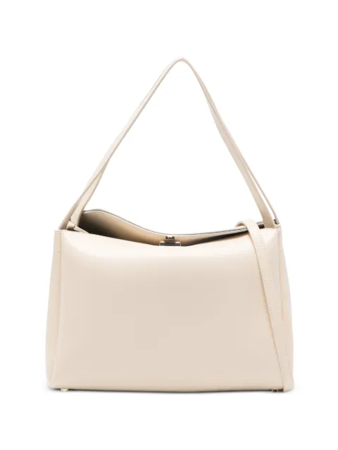Themoirè top-handle tote bag Neutrals 261WTMCT0OOVF
