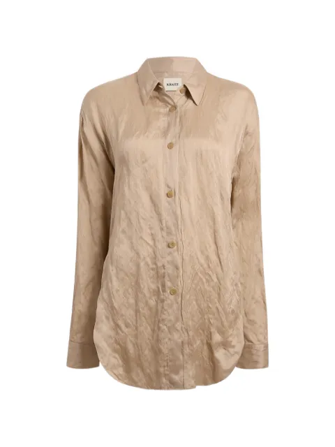 KHAITE Goya button-down shirt Neutrals 2430466459