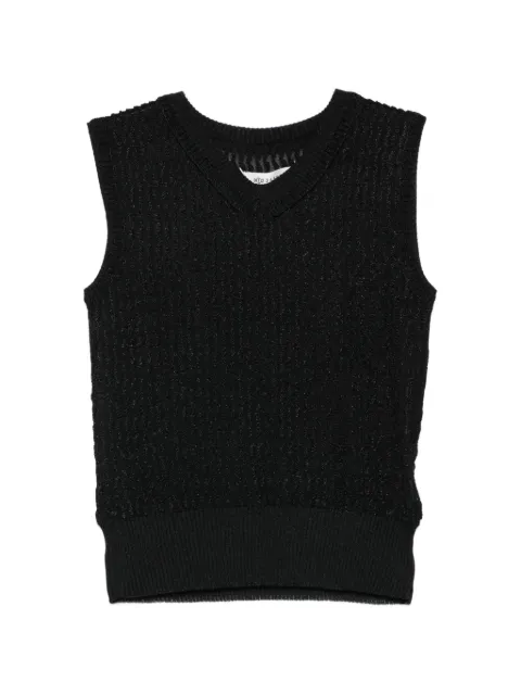Maison Margiela crew-neck sleeveless vest Black S51FB0081M13240