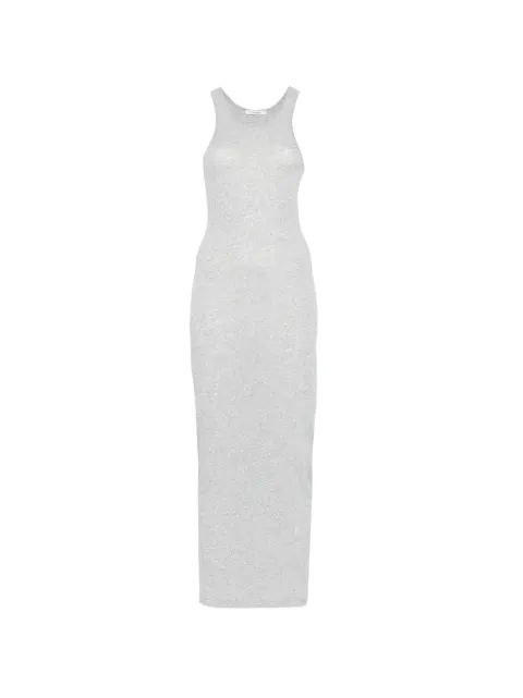 ENTIRE STUDIOS crew-neck tank maxi dress Grey ESSS26DR01908GREYMARLE