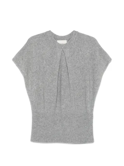Lisa Yang Annelie pleated sweater Grey 2025300UD