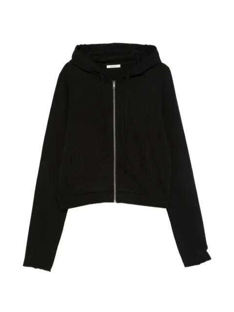 ENTIRE STUDIOS zip-up hoodie Black UNW251010