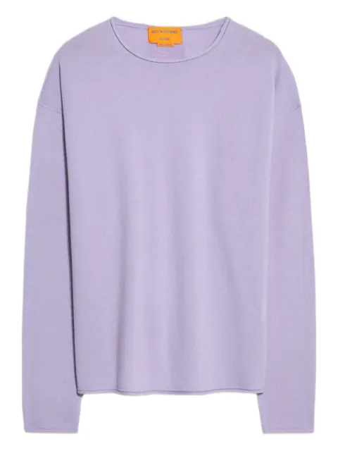 Guest In Residence cashmere crew neck sweater Purple U10110JLDUS