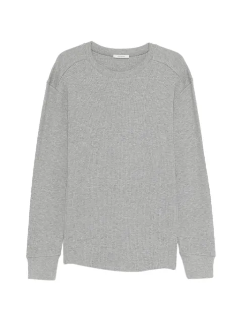 ENTIRE STUDIOS ribbed crew-neck sweatshirt Grey ESSS26TO01908