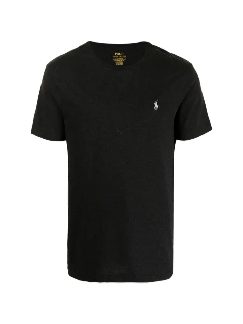 Polo Ralph Lauren logo-embroidered T-shirt Grey 710671438164