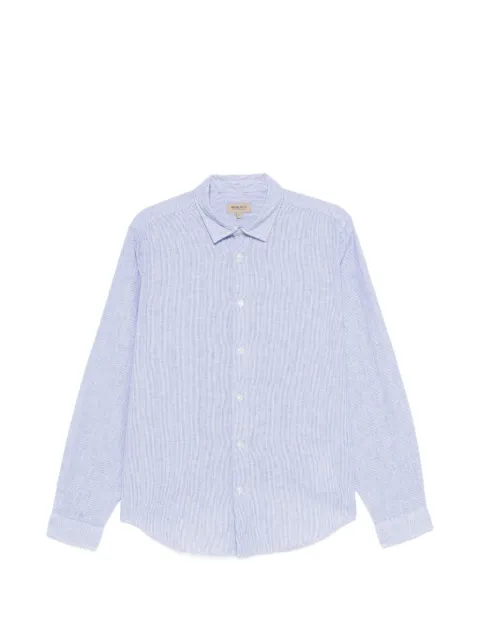 Woolrich button-up shirt Blue CFWOSI2015MRUT3977