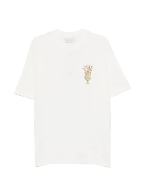 Drôle De Monsieur Cannes graphic T-shirt White KTS313CO002OW
