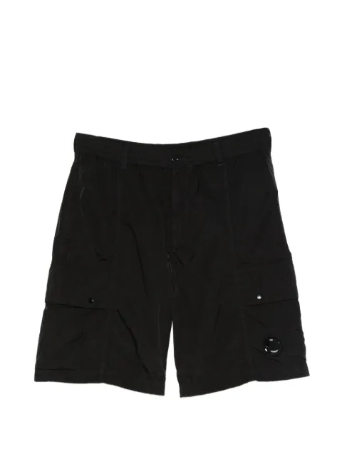 C.P. Company Chrome-R Lens boxy cargo shorts Black 20CMBE031A005904G999