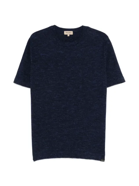 Woolrich crew-neck knitted T-shirt Blue CFWOKN2050MRUF0734