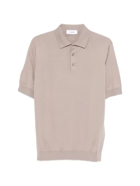 Lardini buttoned polo shirt Brown CNLPMC65CN64020