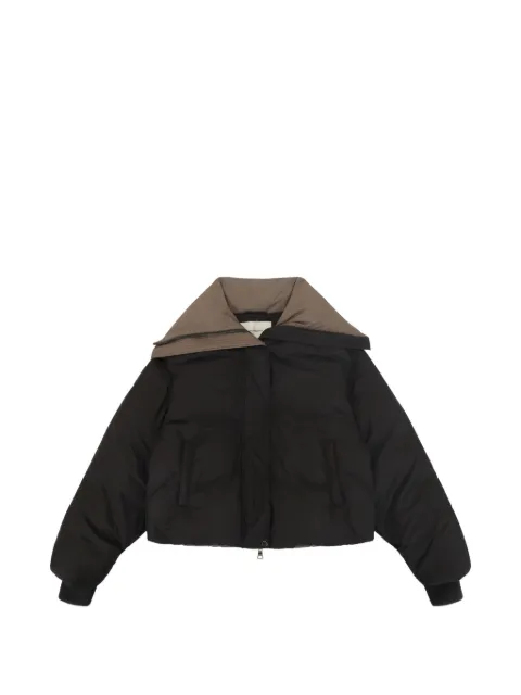 ENTIRE STUDIOS Kelly collared jacket Black ESSS26JA02016BLACKWOOD
