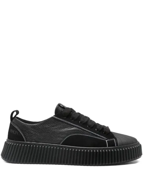 Rhun textured sole trainers Black 2027