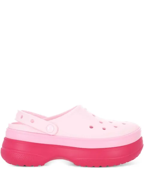 Crocs Dragon platform sabot-design slip-on Pink CR211355DRFT
