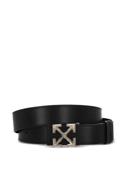 Off-White Arrow leather belt Black OMRB14GC99LEA0011001