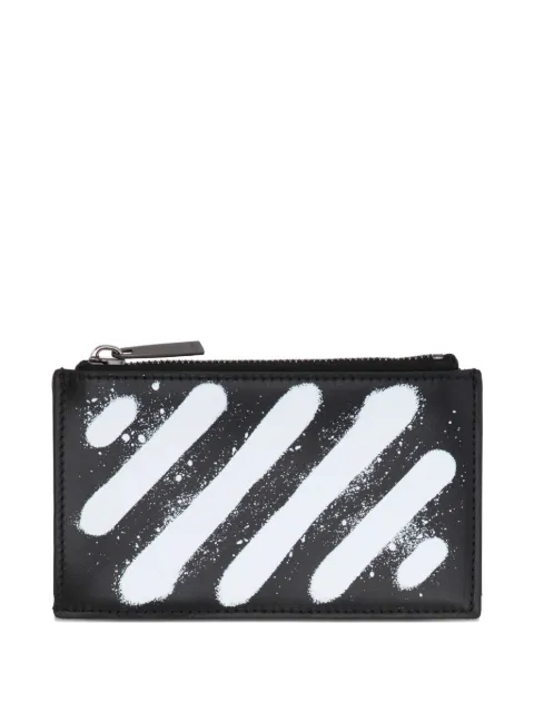 Off-White logo-detail wallet Black OMND09VF25LEA0011001