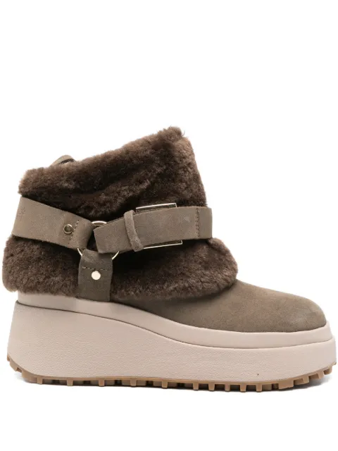 Ash 70mm Oxana 02 buckle ankle boots Green OXANA02