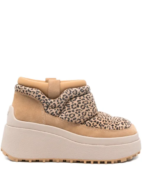 Ash 70mm Onyx leopard-print platform boots Brown ONYX001