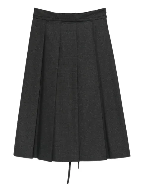 HERSKIND pleated skirt Grey 5740235029