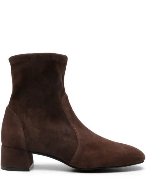 Stuart Weitzman 40mm round-toe boots Brown SM436