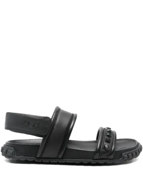 Ash studded strap sandals Black TIXTY04