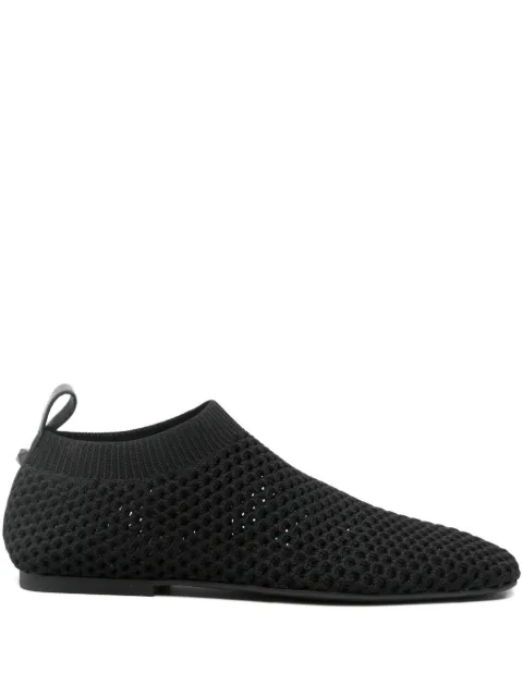 Ash Baby square-toe ballet flats Black BABY01