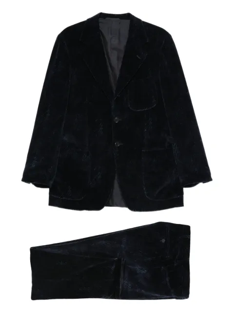 Romeo Gigli Pre-Owned 1990s buttoned suit Blue RG600TJ