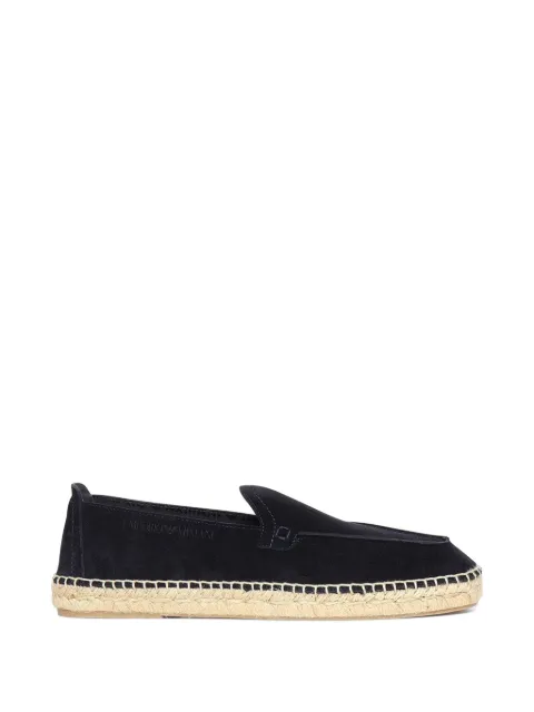 Emporio Armani stitched-detail espadrilles Blue EM005854AF23967