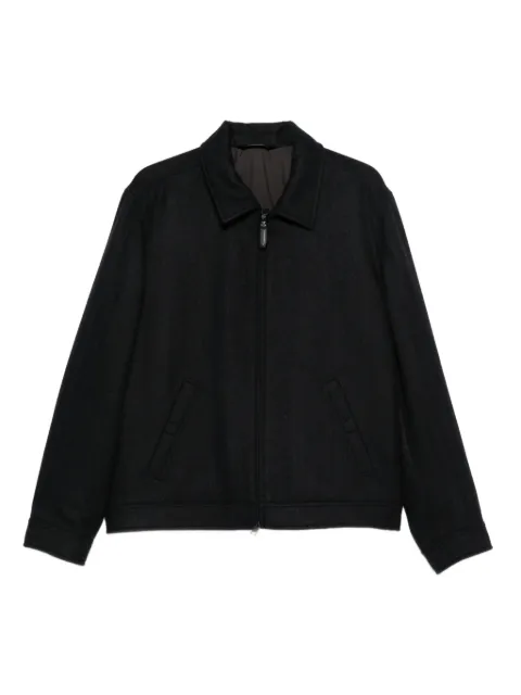 Brioni zip-up jacket Black SLVX0LOD302
