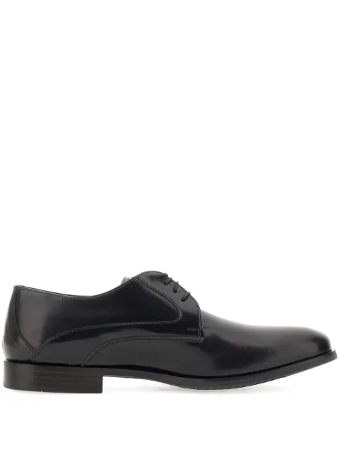 Duca Degli Abruzzi Arsenal leather derby shoes Black CL21ARSENALNERO
