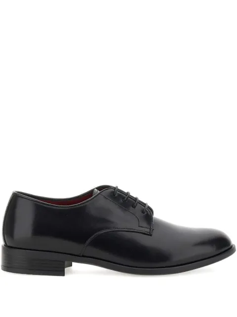 Duca Degli Abruzzi Windsor leather derby shoes Black CR2201489TRWINDSORNERO