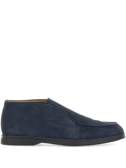 Duca Degli Abruzzi Leo suede loafers Blue LEOOCEANOG5