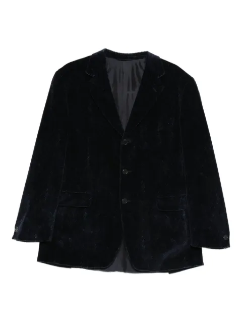 Romeo Gigli Pre-Owned 1990s button blazer Blue RG600TE