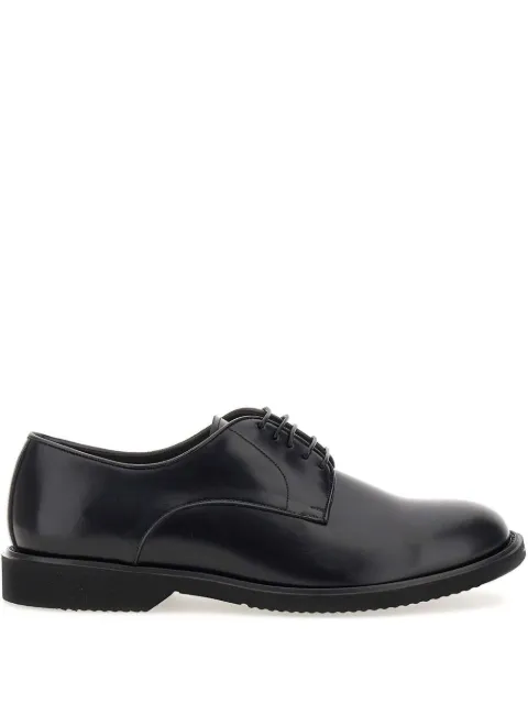 Duca Degli Abruzzi VT03Valent Windsor leather derby shoes Black VT03VALENTWINDSORNERO