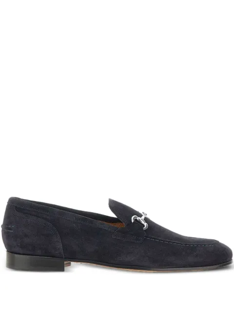 Duca Degli Abruzzi Vasco Kaleido 422 suede loafers Blue VASCOKALEIDONAVY